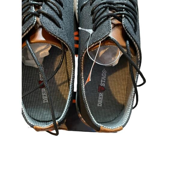 Deer Stags Denny Black Denim Young Men 4 1/2 M - Picture 4 of 5